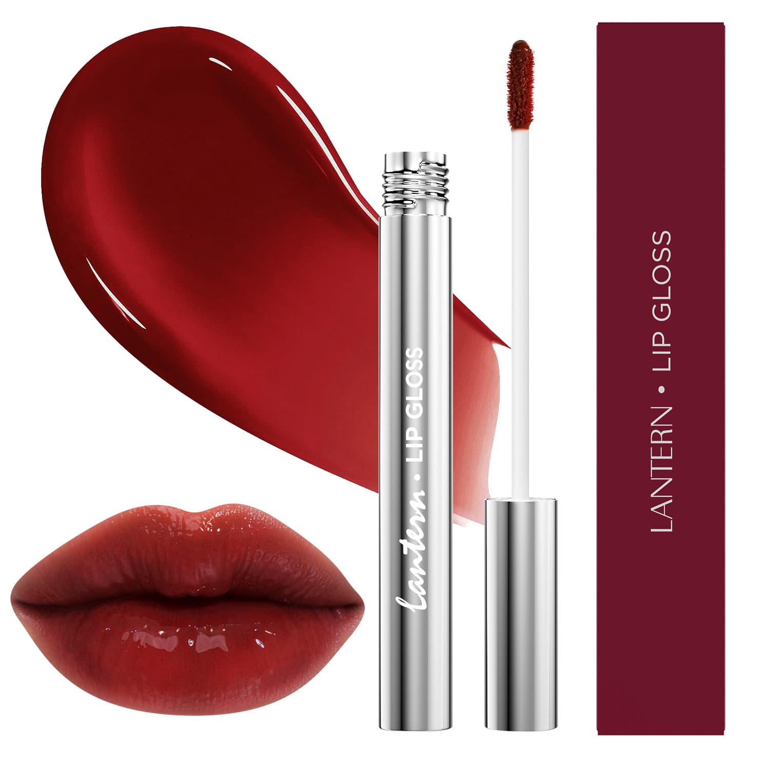 Long-Lasting Hydrating Lip Gloss, Moisturizing Non-Sticky Lip Tint With Hyaluronic Acid For Plumping Finish