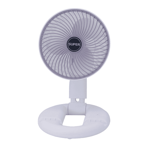Storage Fan Grey Li-On Rechargeable