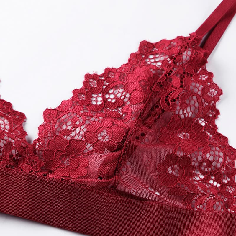 Lace Lingerie, Comfortable And Breathable, Womens Strapless Bra