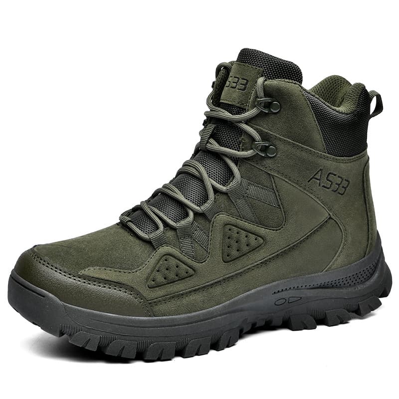 Outdoor Work Boots Combat Training Boots Low-top Lace-up